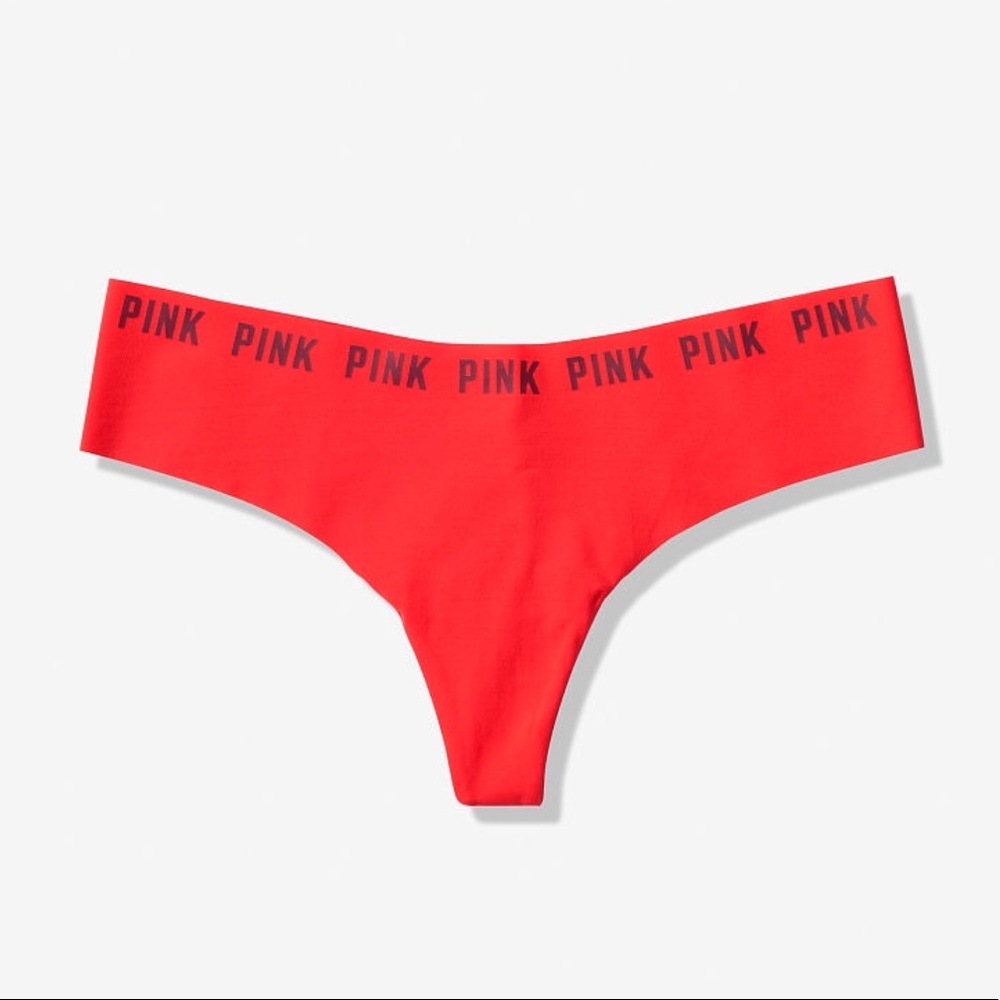 Victoria’s Secret Pink NEW! No-show thongs Size M.